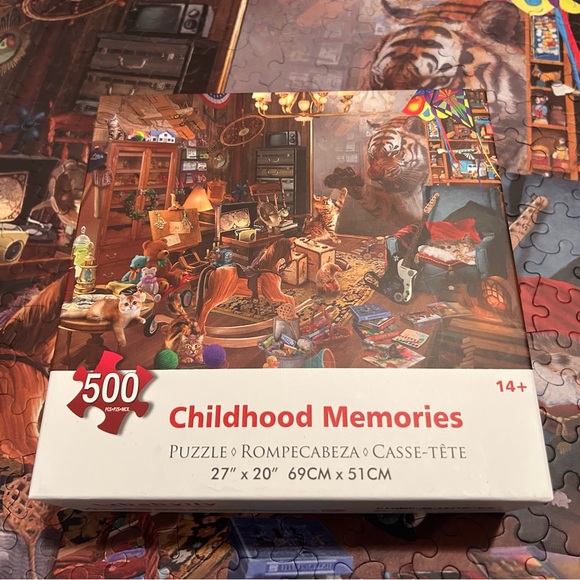 500-Piece Puzzle-solved once - Picture 1 of 4